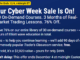 Market Trading Lessons Cyber-Week