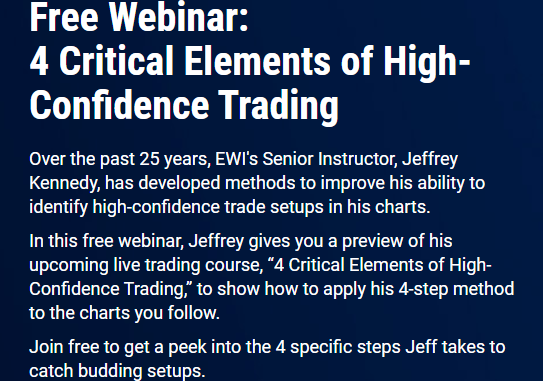 High-Confidence Trading Free Webinar