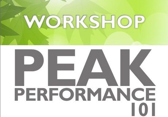 Peak Performance 101 Workshop