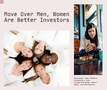 Women Better Investors Traders Than Men