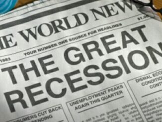 Great Recession News Headline